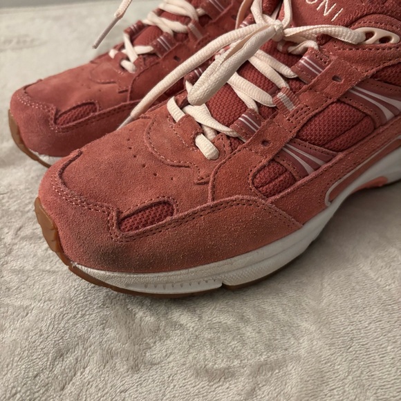 Vionic Walker Women's Plantar Fasciitis Shoe - Pink Rose Suede Size 7.5 - Picture 10 of 15